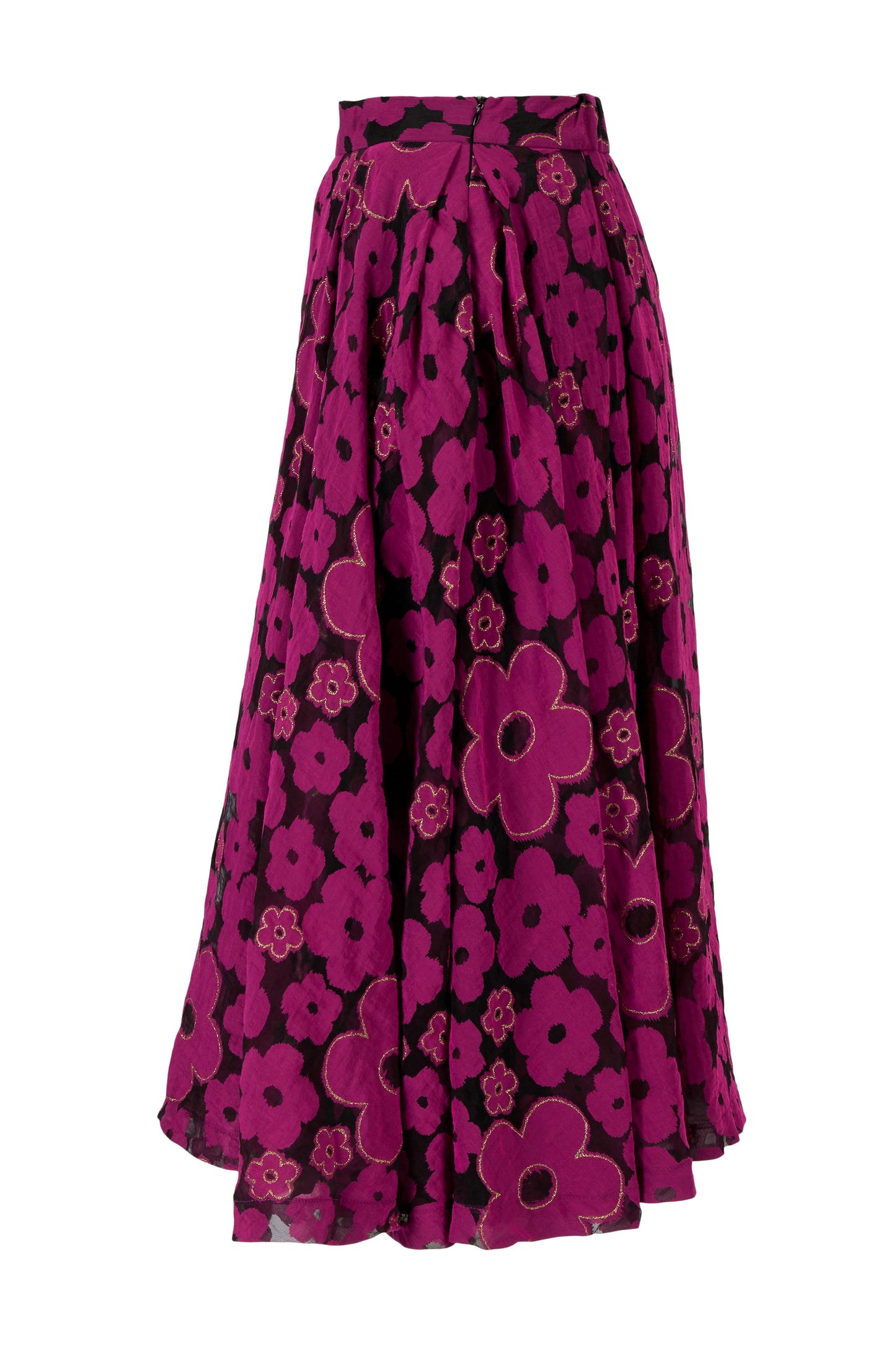 Skjørt Paris plum burnout