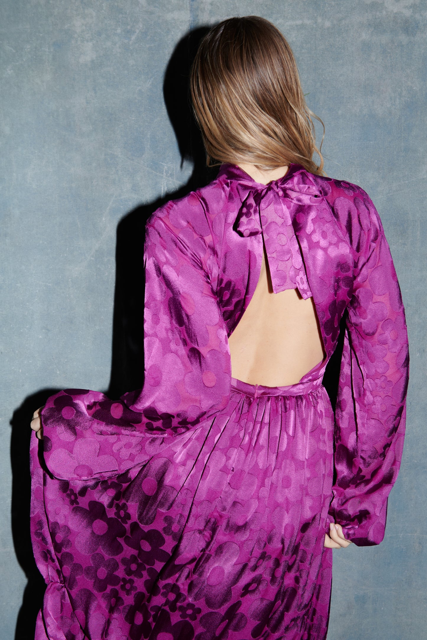 Kjole You Make Me Feel plum burnout