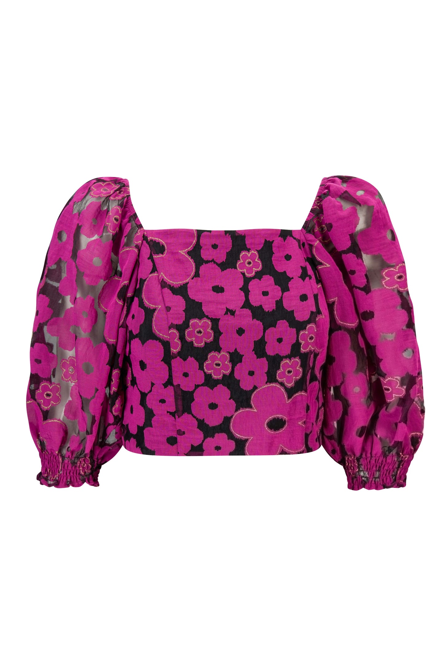 Topp Nina plum burnout