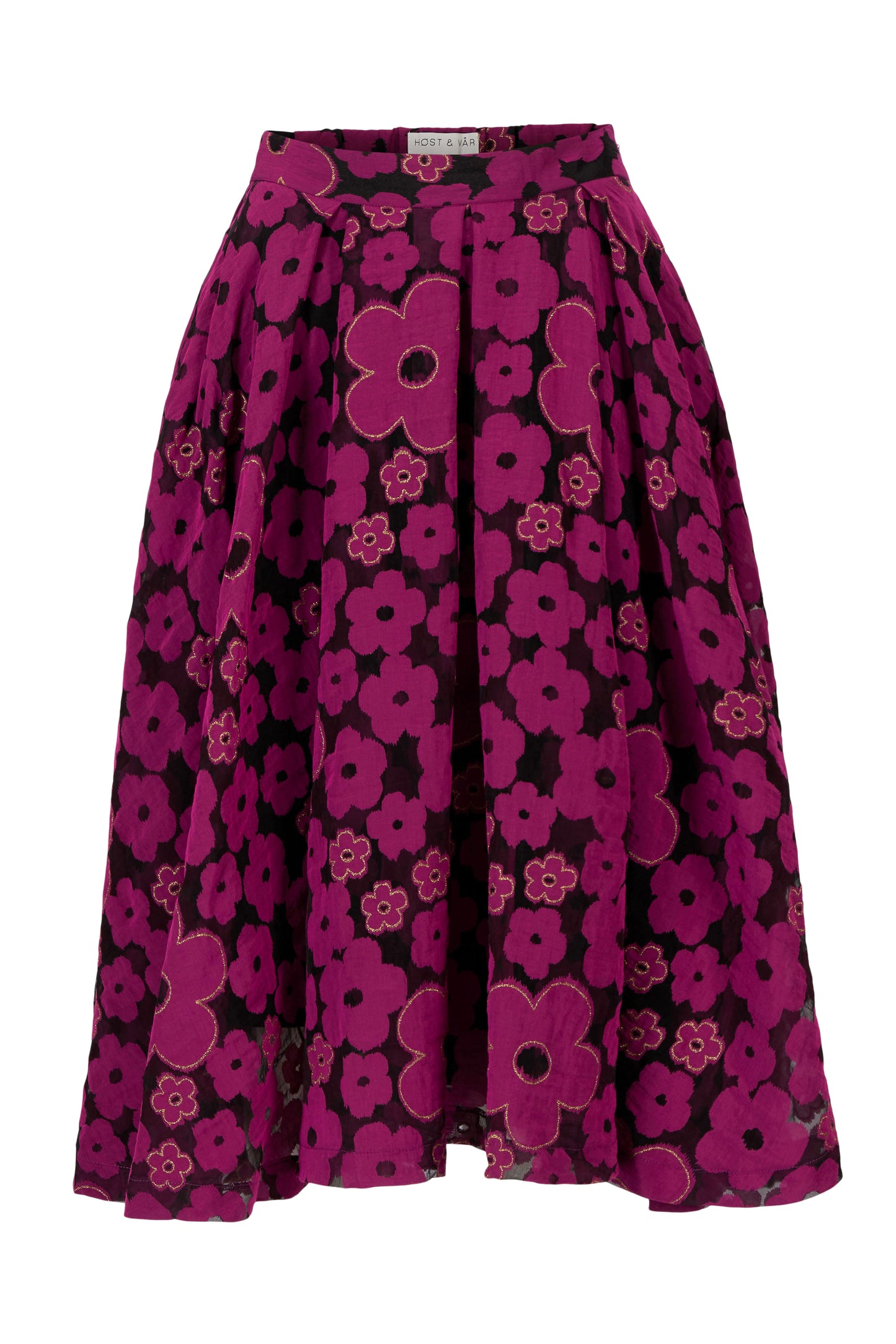 Skjørt Paris plum burnout