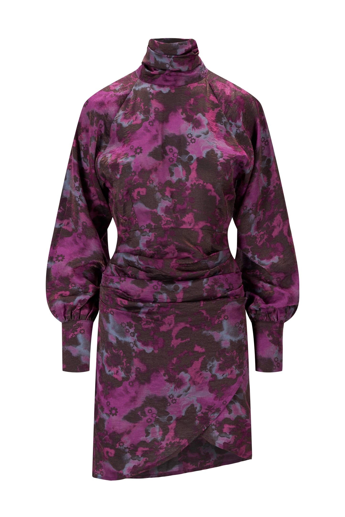 Kjole Upside Down multicolor purple
