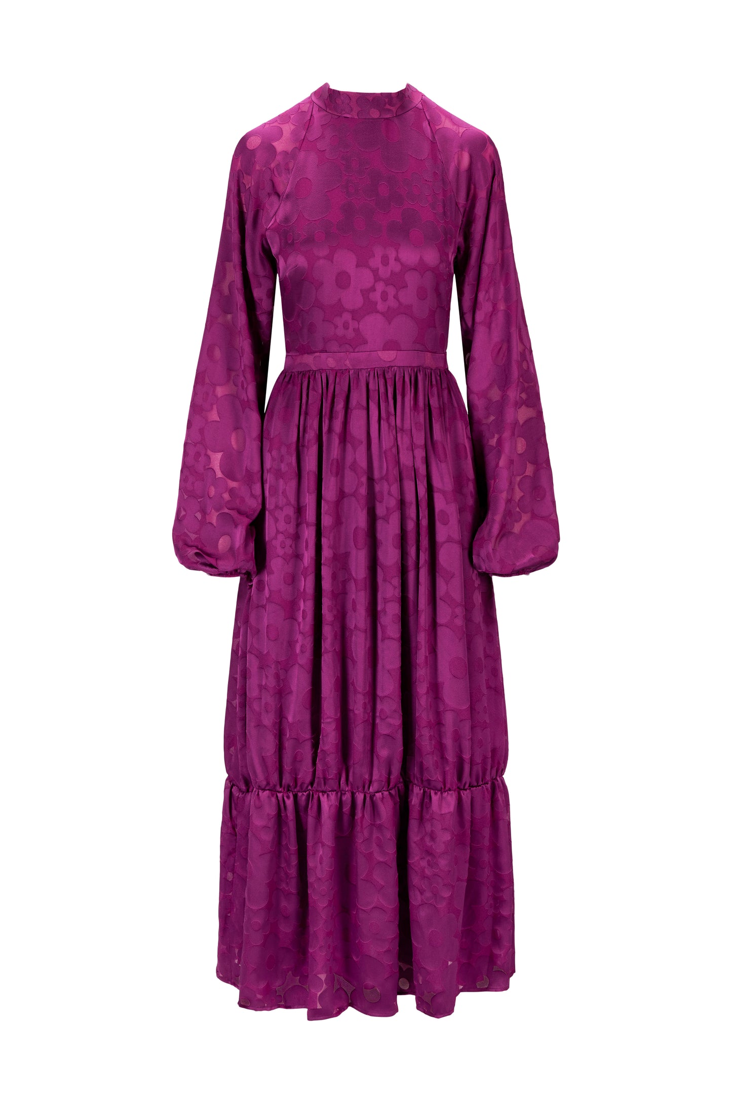 Kjole You Make Me Feel plum burnout